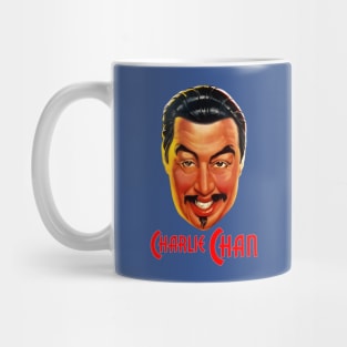 Charlie Chan - Face - Warner Oland Mug